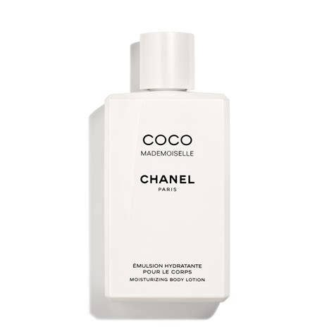 coco chanel moisturizing body lotion.